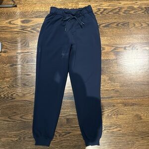 Lululemon Blue Stretch High Rise Joggers